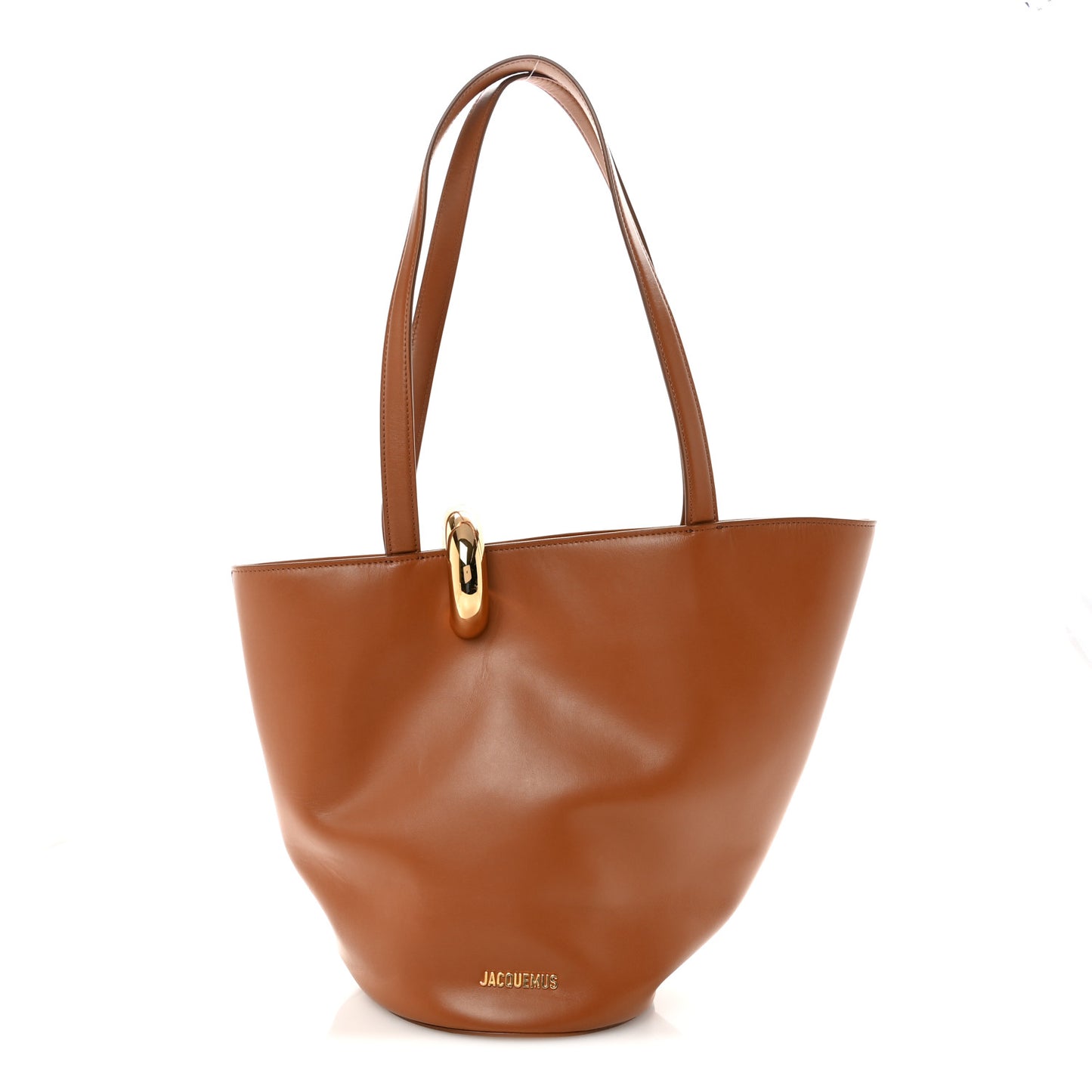 Smooth Calfskin Medium Le Bambola Moyen Light Brown