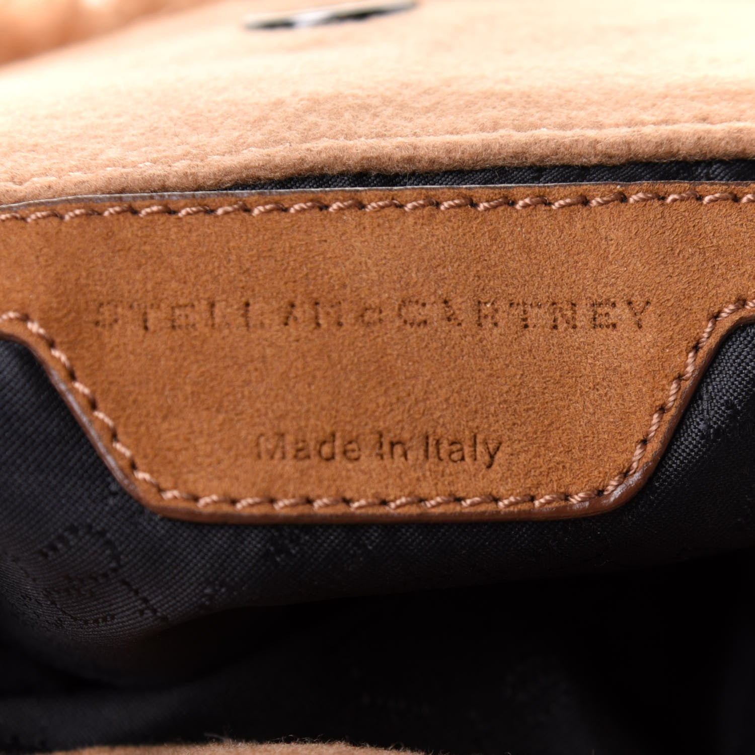 Stella McCartney Eco Fur Mini Falabella Tote Camel 5 of 8