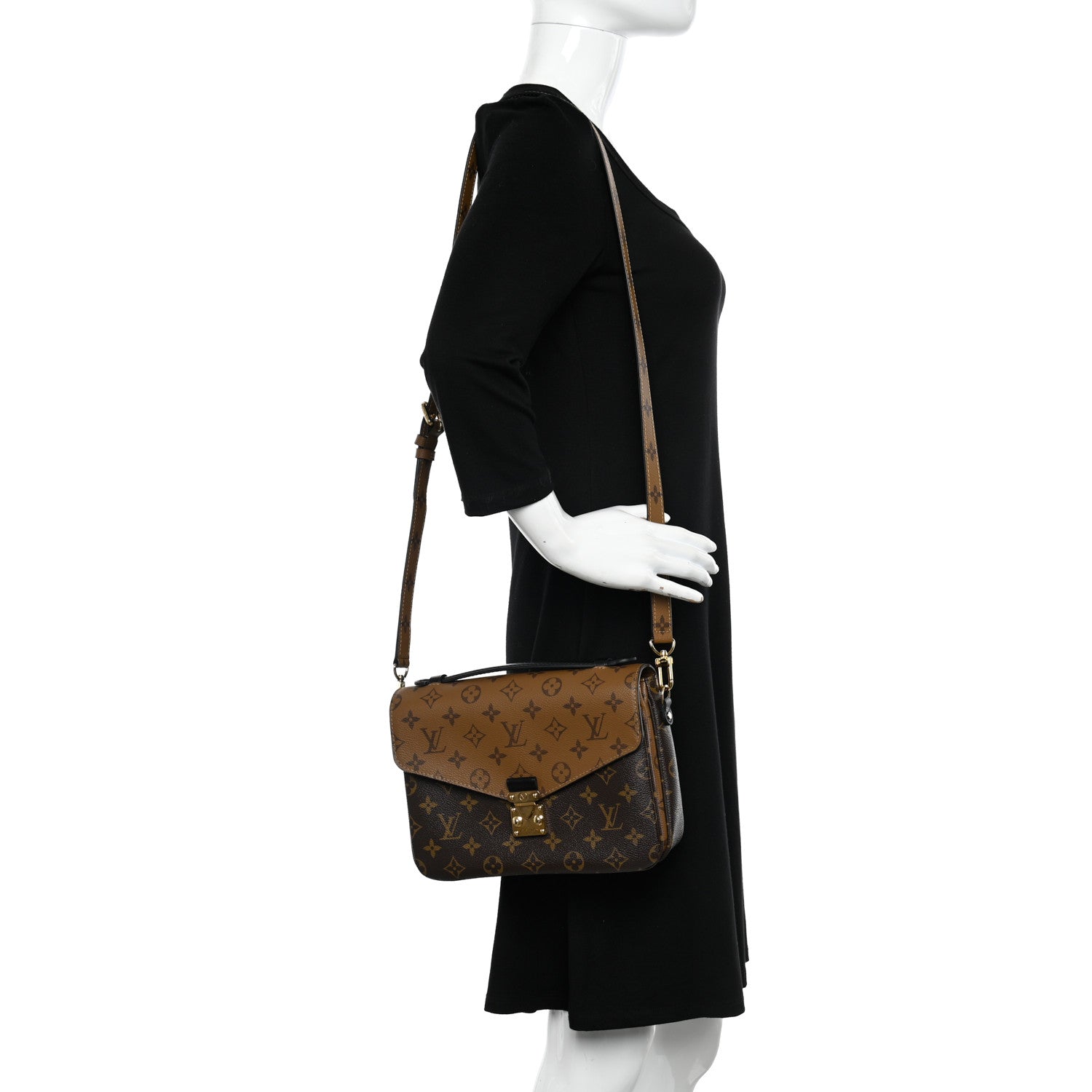 Louis Vuitton Reverse Monogram Pochette Metis 2 of 11