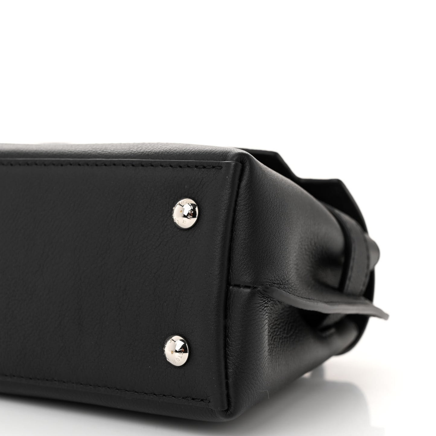 Calfskin Lockme Ever Mini Black