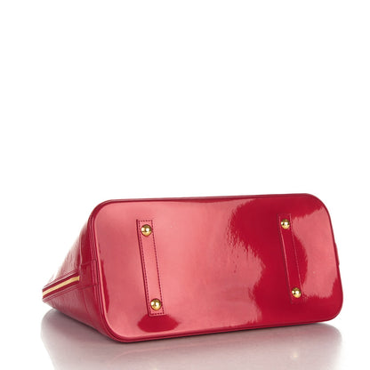 Louis Vuitton Vernis Alma GM Pomme D'Amour 4 of 7