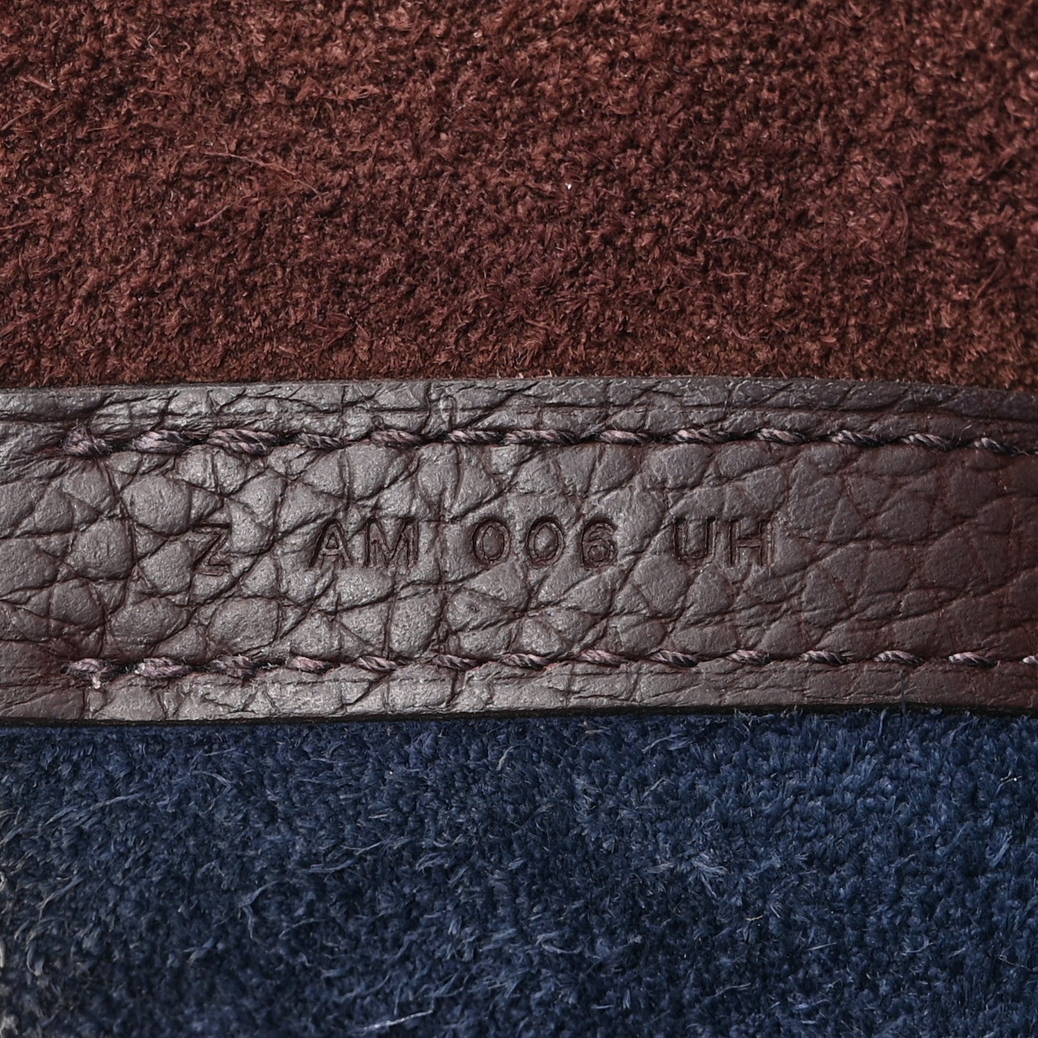 Hermes Taurillon Clemence Casaque Picotin Lock 22 MM Bleu Nuit Framboise Rouge Sellier 10 of 11