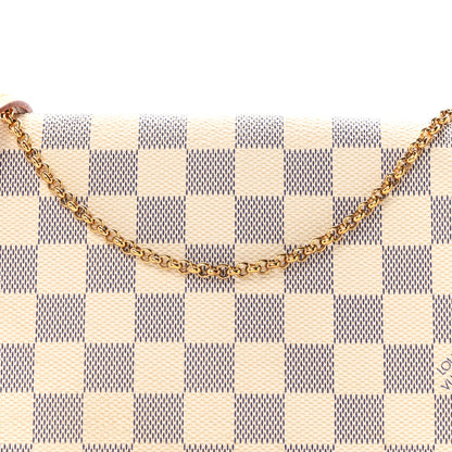 Louis Vuitton Damier Azur Favorite MM 9 of 11