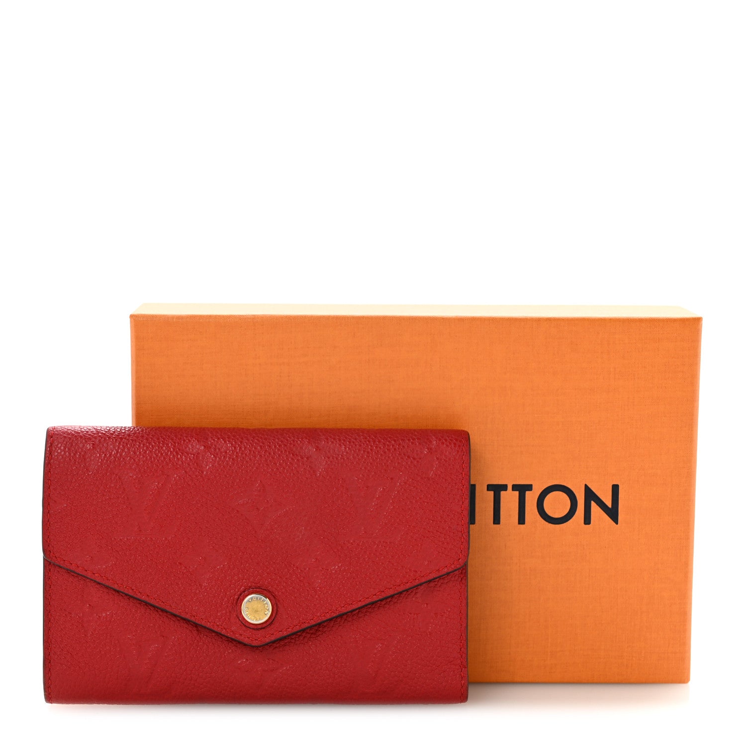 Louis Vuitton Empreinte Compact Curieuse Wallet Cherry 11 of 11