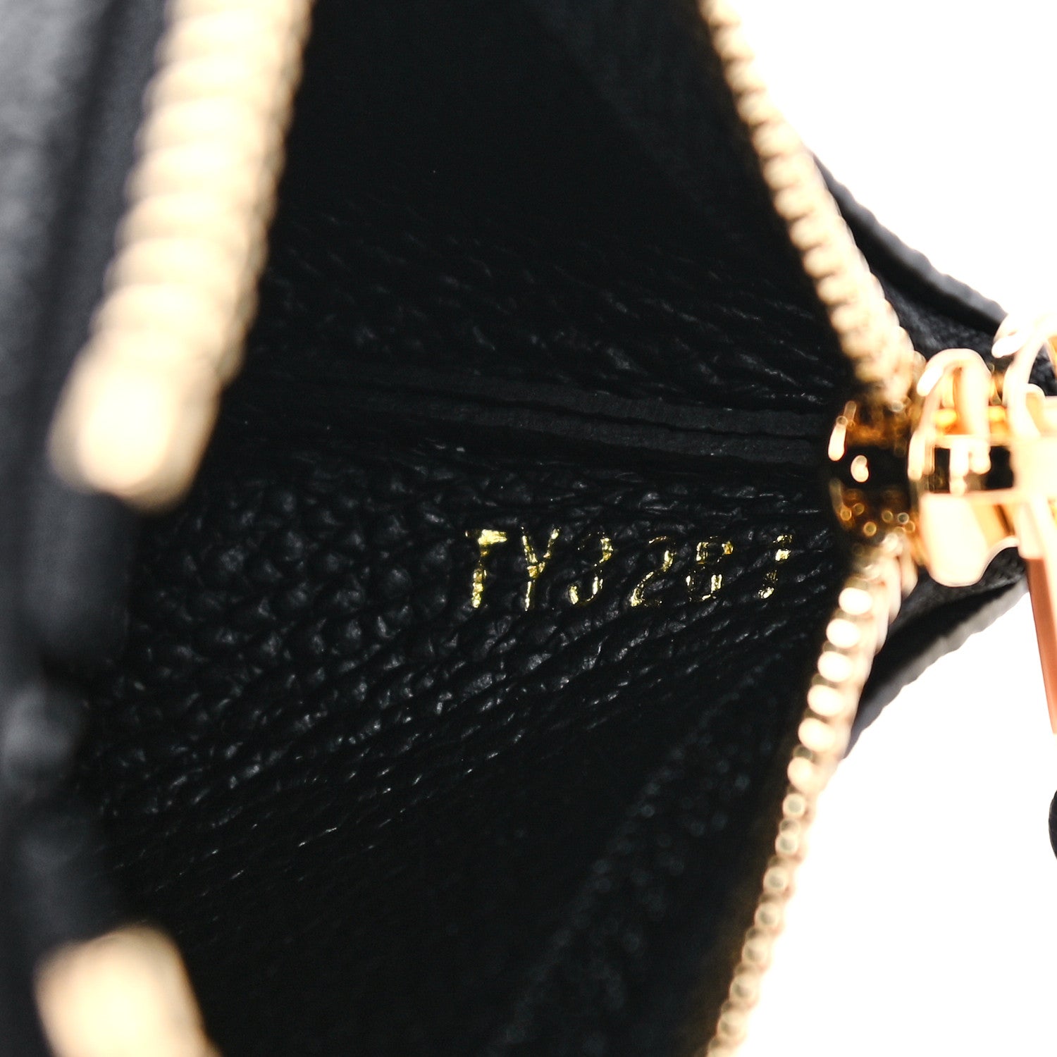 Louis Vuitton Empreinte Monogram Giant Key Pouch Black Beige 6 of 7
