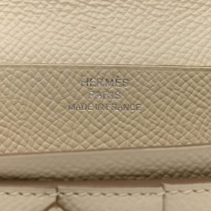 Hermes Epsom Bearn Gusset Wallet Craie 6 of 7