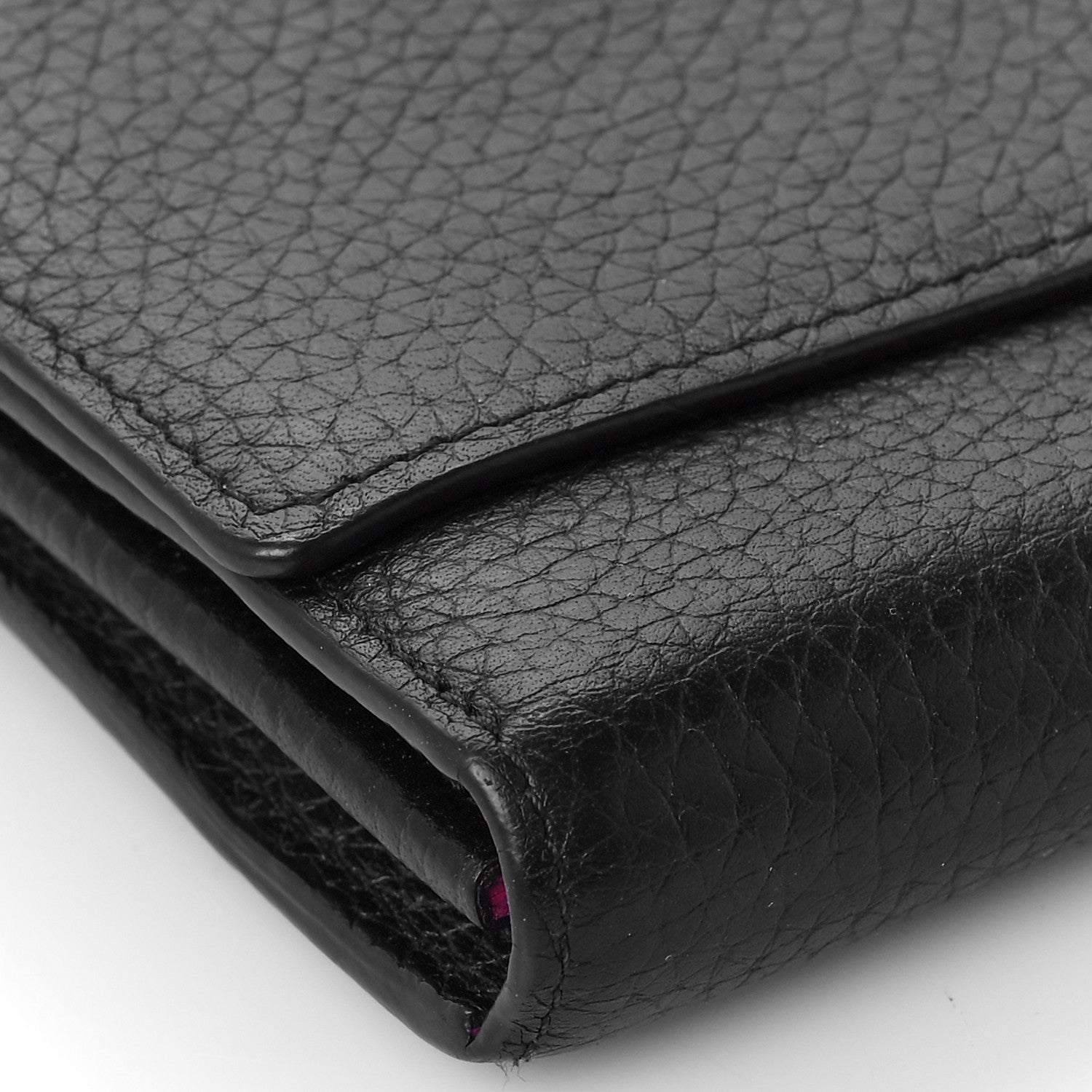 Louis Vuitton Taurillon Capucines Wallet Black 8 of 9
