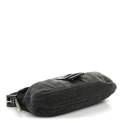 Fendi Wool Baguette Grey 4 of 9