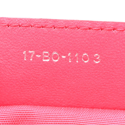 Christian Dior Lambskin Cannage Soft Flap Bag Pink 7 of 13