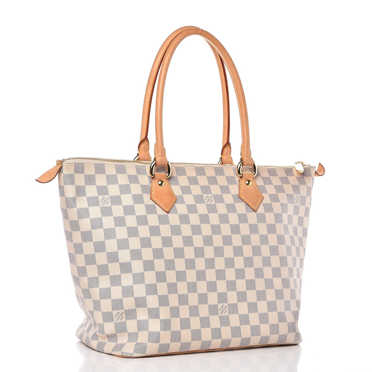 Louis Vuitton Damier Azur Saleya MM 3 of 12