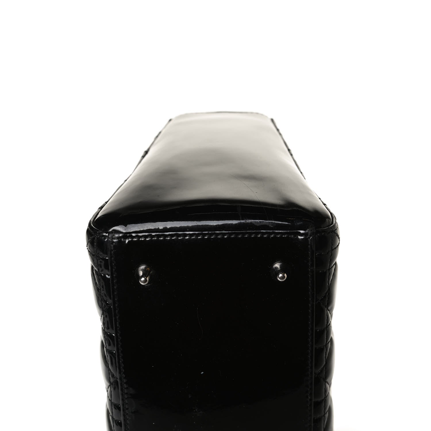 Christian Dior Patent Cannage Medium Lady Dior Black 15 of 16