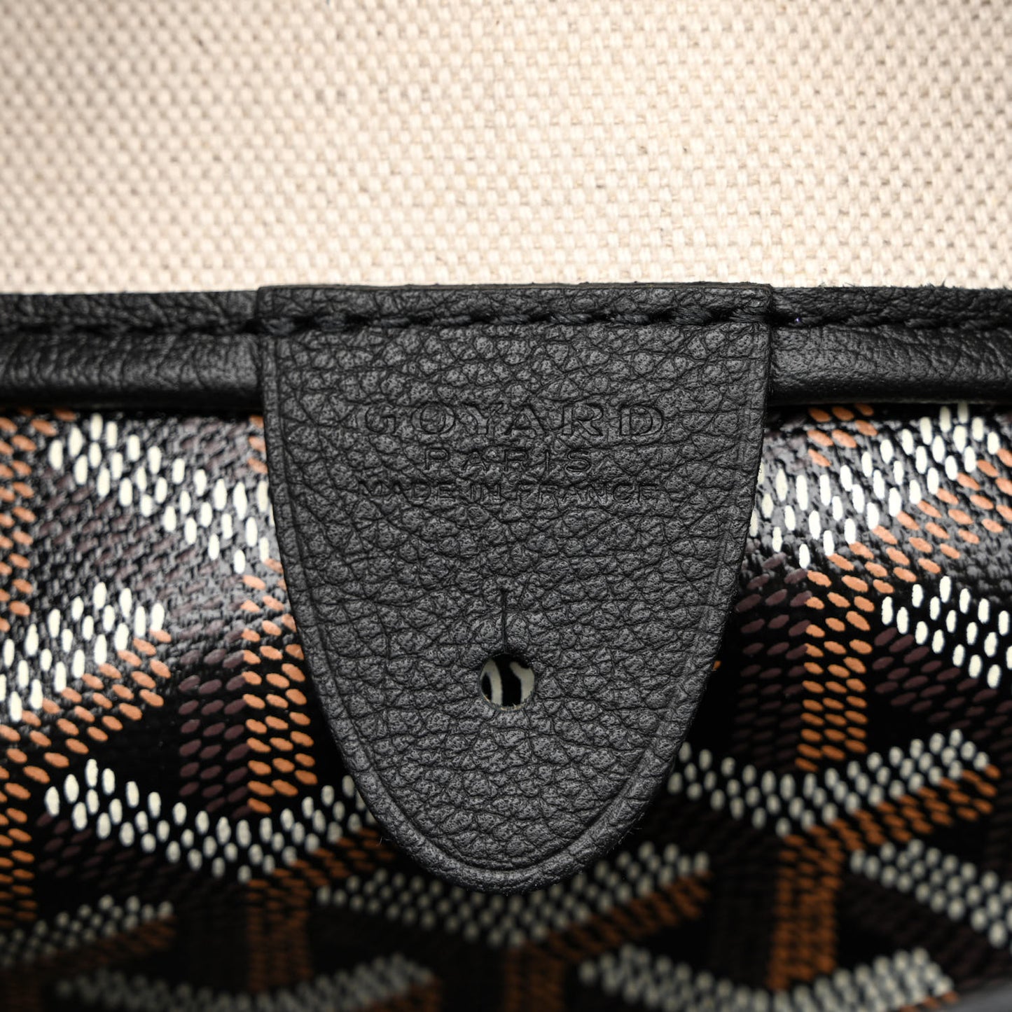 Goyardine Artois PM Black