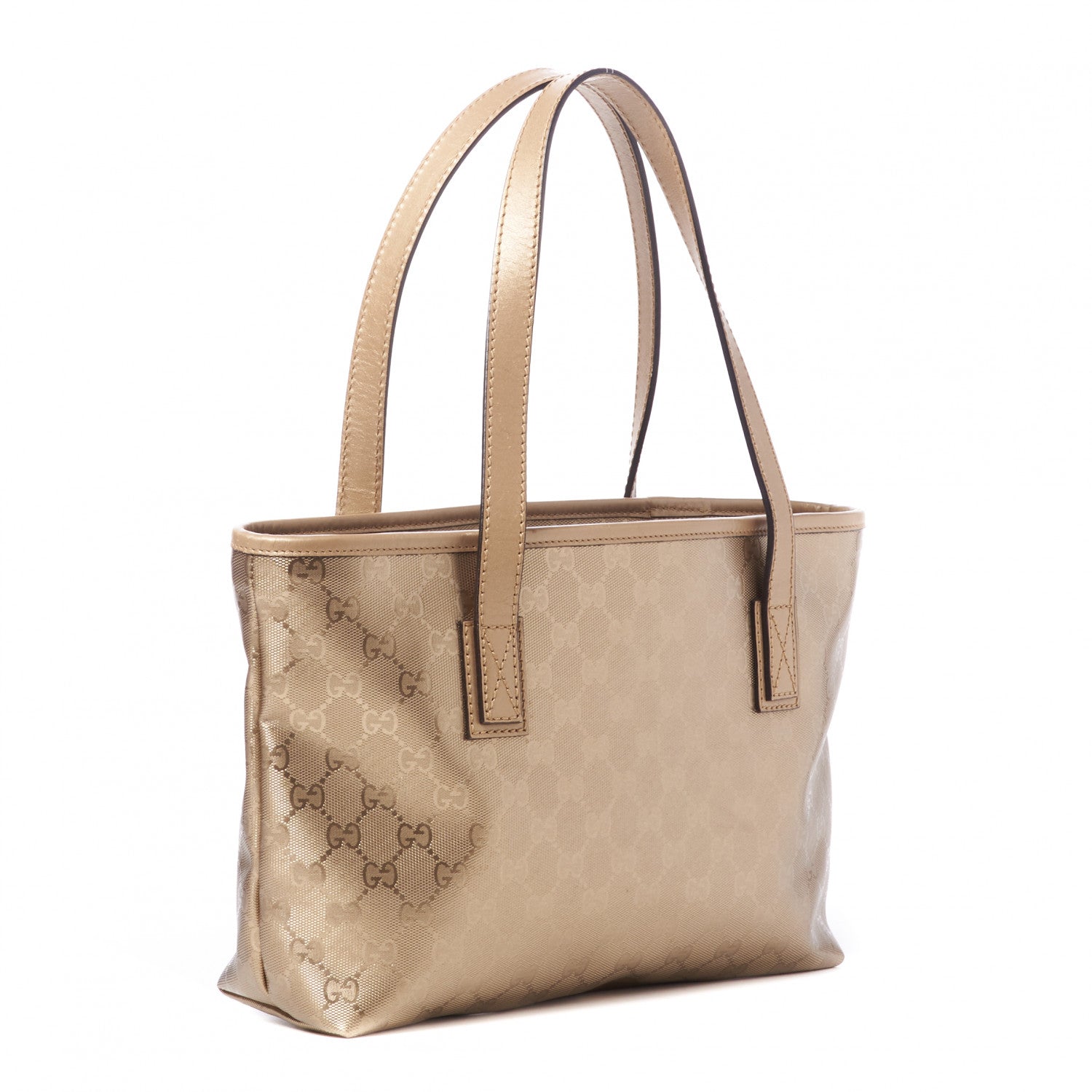Gucci Imprime Monogram Small Joy Tote Champagne 2 of 8