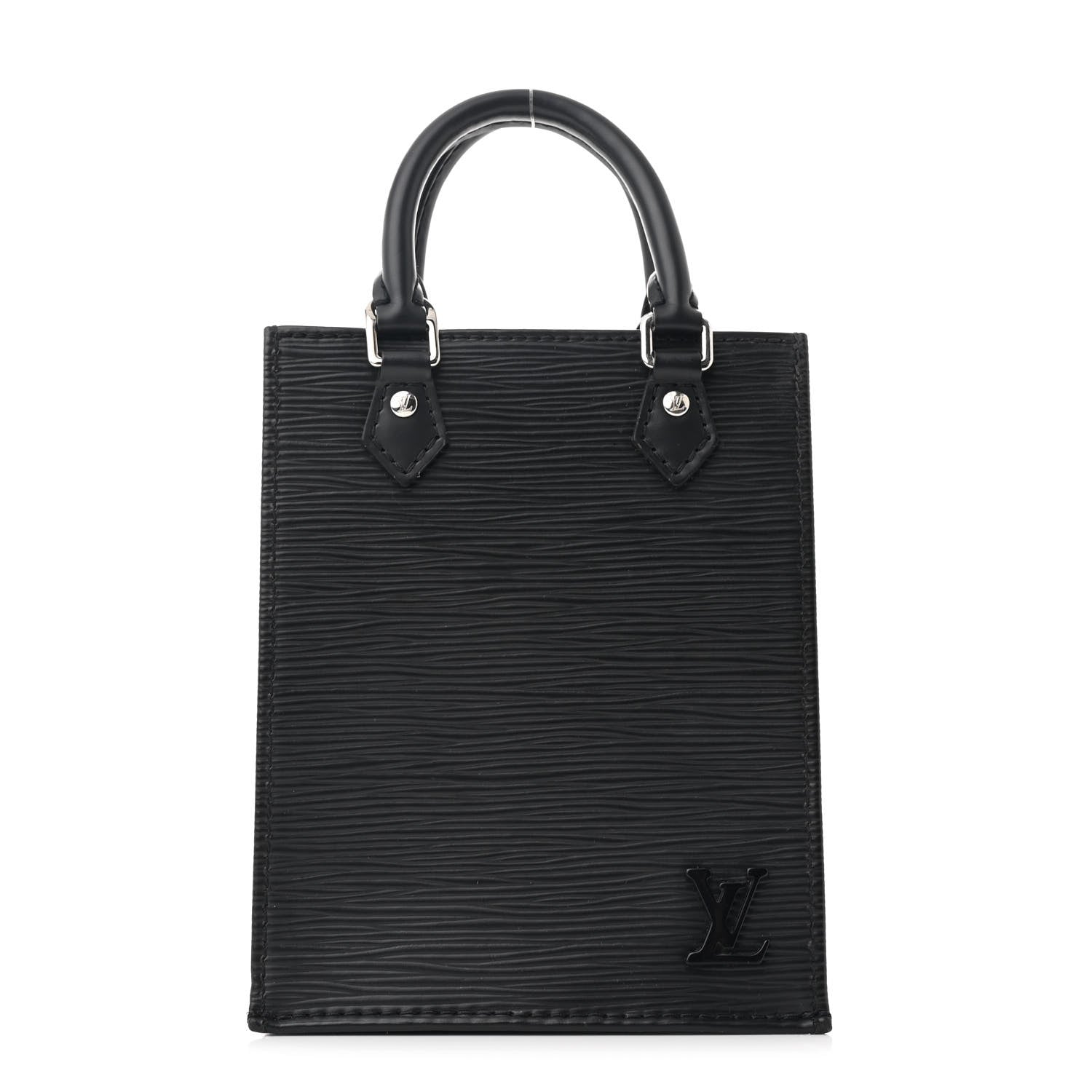 Louis Vuitton Epi Petit Sac Plat Black 1 of 10