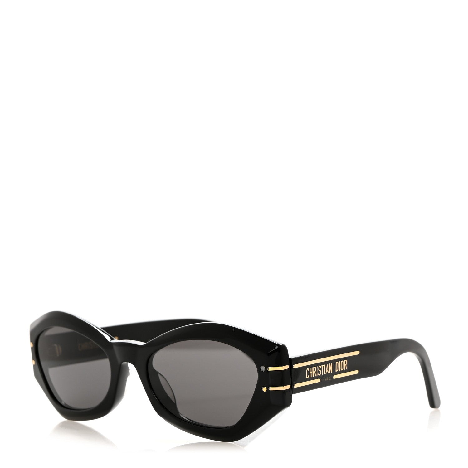 Christian Dior Acetate DiorSignature B1U Butterfly Sunglasses Black 1 of 8