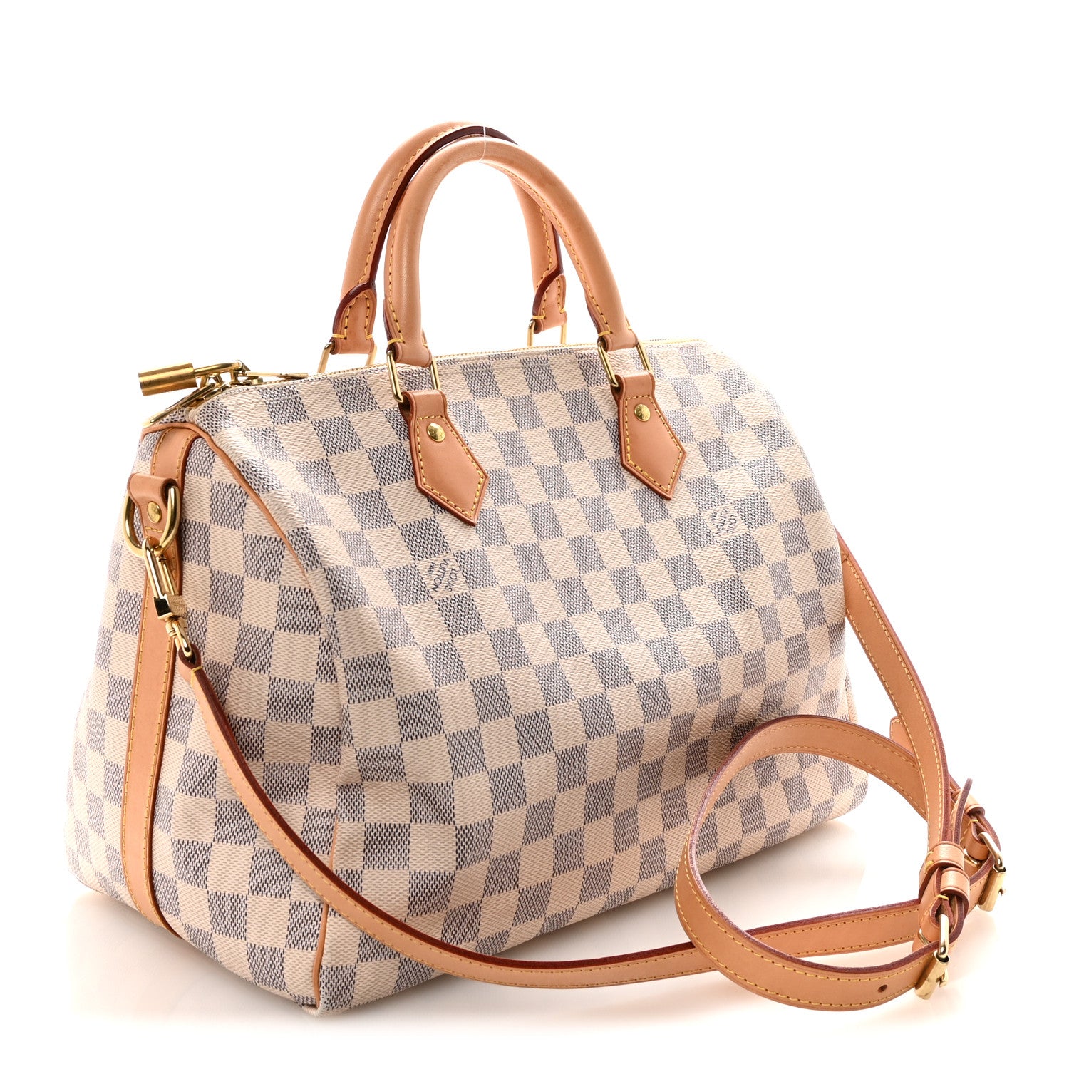 Louis Vuitton Damier Azur Speedy Bandouliere 30 3 of 9