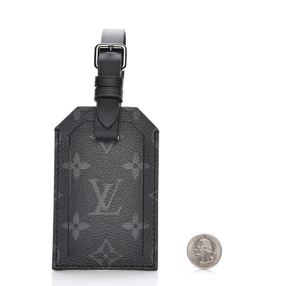 Louis Vuitton Monogram Eclipse Chapman Brothers Luggage Tag 2 of 5