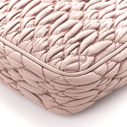 Miu Miu Nappa Matelasse Crystal Camera Bag Cammeo 11 of 11