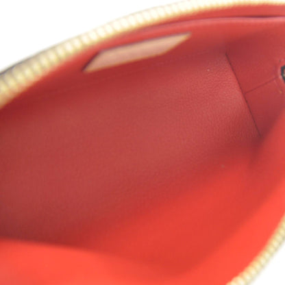 Louis Vuitton Monogram Kusama Pumpkin Dots Cosmetic Pouch Red 5 of 7