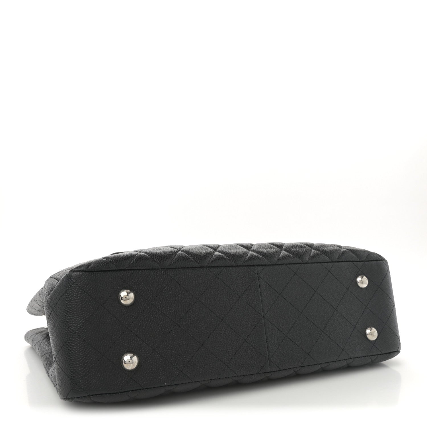 Chanel Caviar Quilted Flap Tote Black 4 of 11