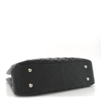 Chanel Caviar Quilted Flap Tote Black 4 of 11