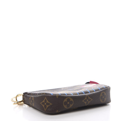 Louis Vuitton Monogram 2020 Christmas Animation Roller Coaster Mini Pochette Accessories Pivoine 3 of 7