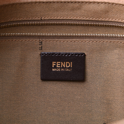 Fendi Zucca Large Hobo Tobacco 6 of 9