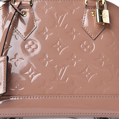 Louis Vuitton Vernis Alma BB Rose Velours 9 of 9