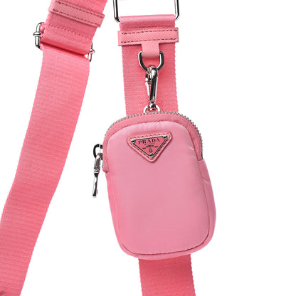Prada Nylon Re-Edition 2005 Shoulder Bag Begonia 9 of 11