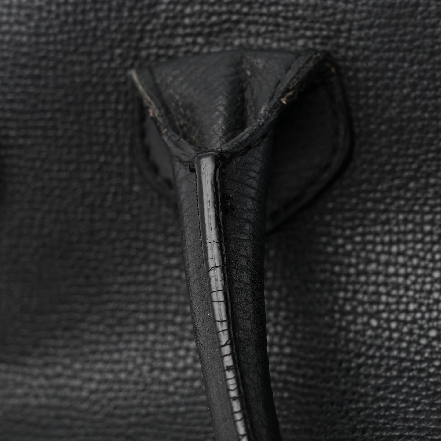 Derby Calfskin House Check Medium Banner Tote Black