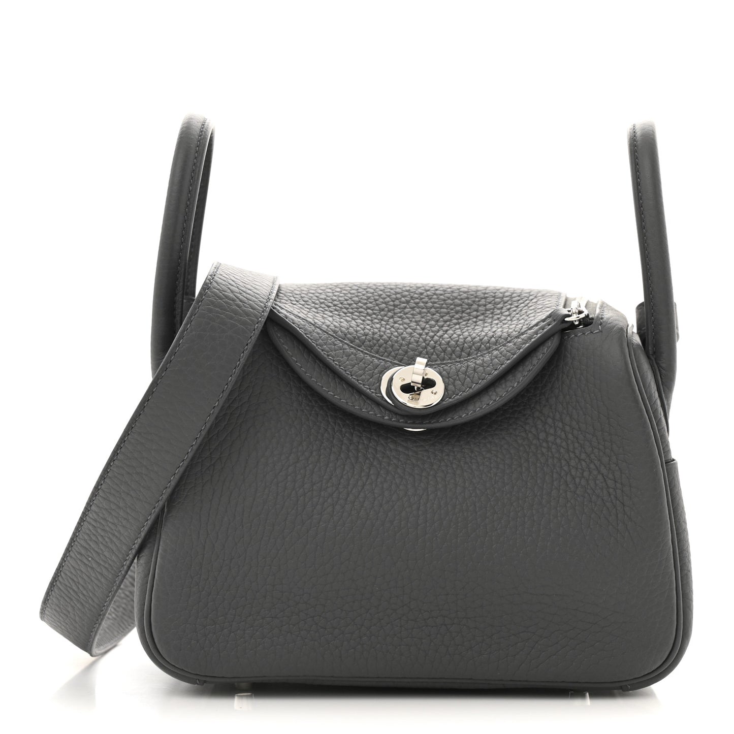 Taurillon Clemence Mini Lindy 20 Etain