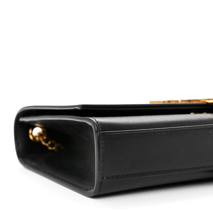 Saint Laurent Smooth Calfskin Medium Classic Monogram Kate Tassel Satchel Black 9 of 13