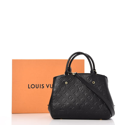 Louis Vuitton Empreinte Montaigne BB Black 10 of 10