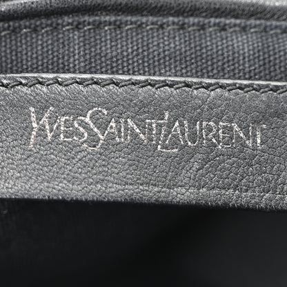 Saint Laurent Pebbled Lambskin Medium Easy Sac Black 6 of 11