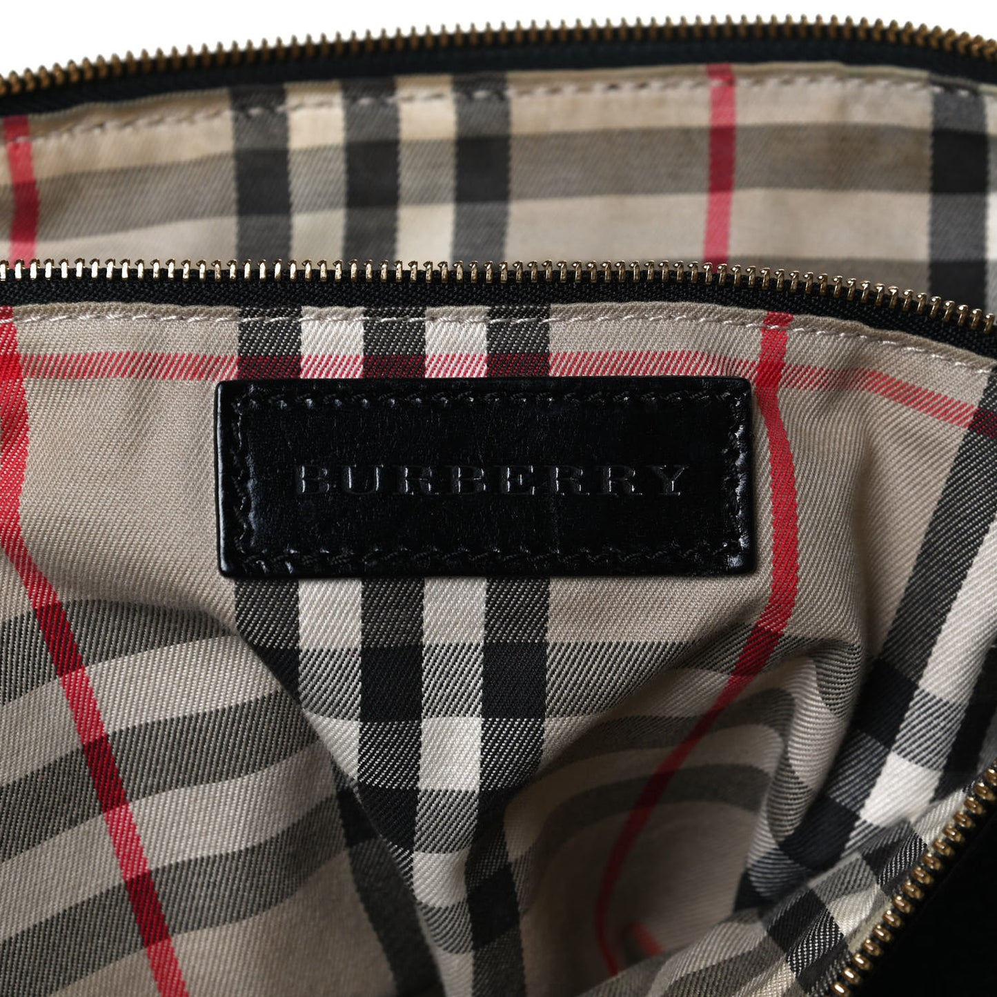 London Grainy Calfskin Small Salisbury Tote Black