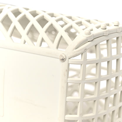 Fendi Recycled Plastic Vitello Liberty Matte Medium Fendi Basket White Ice 8 of 12