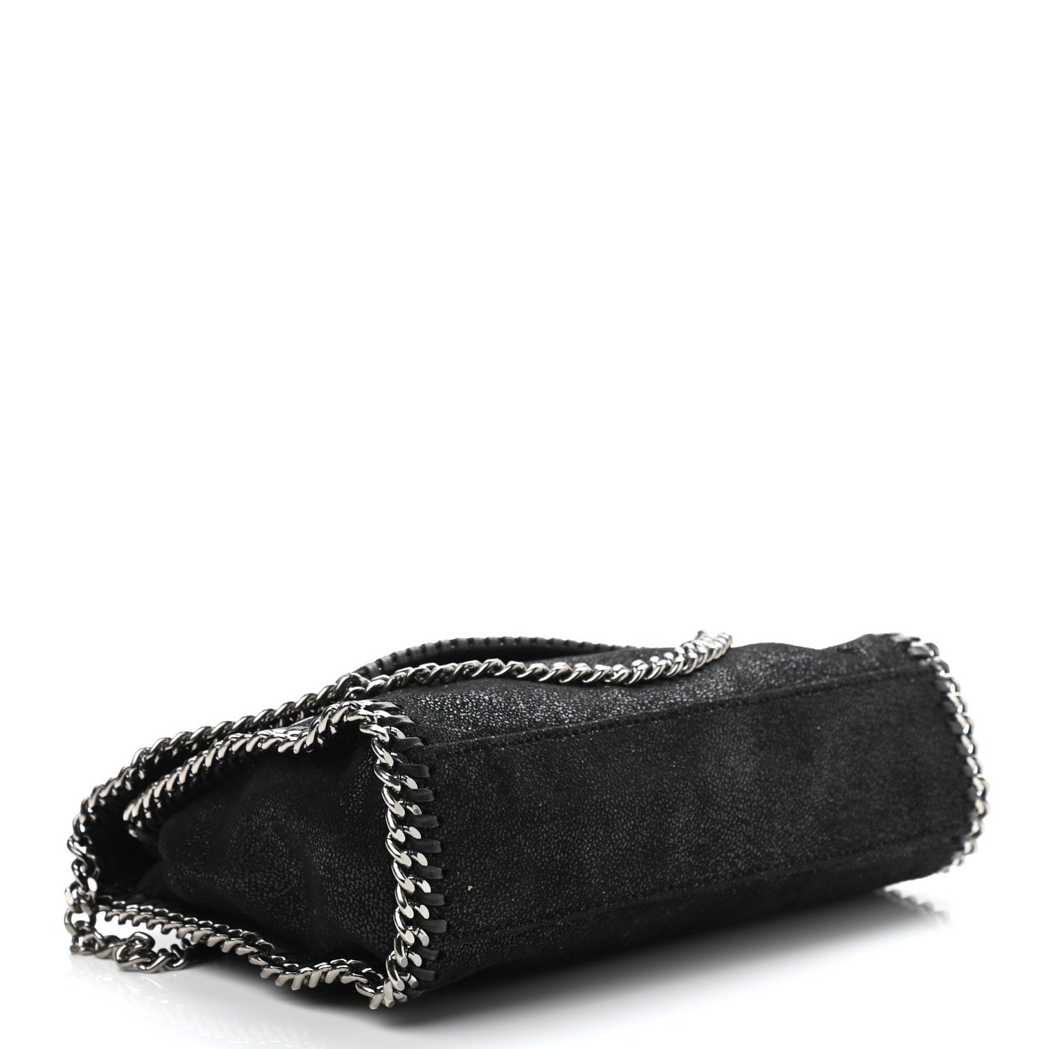 Stella McCartney Shaggy Deer Falabella Mini Crossbody Bag Black 4 of 14