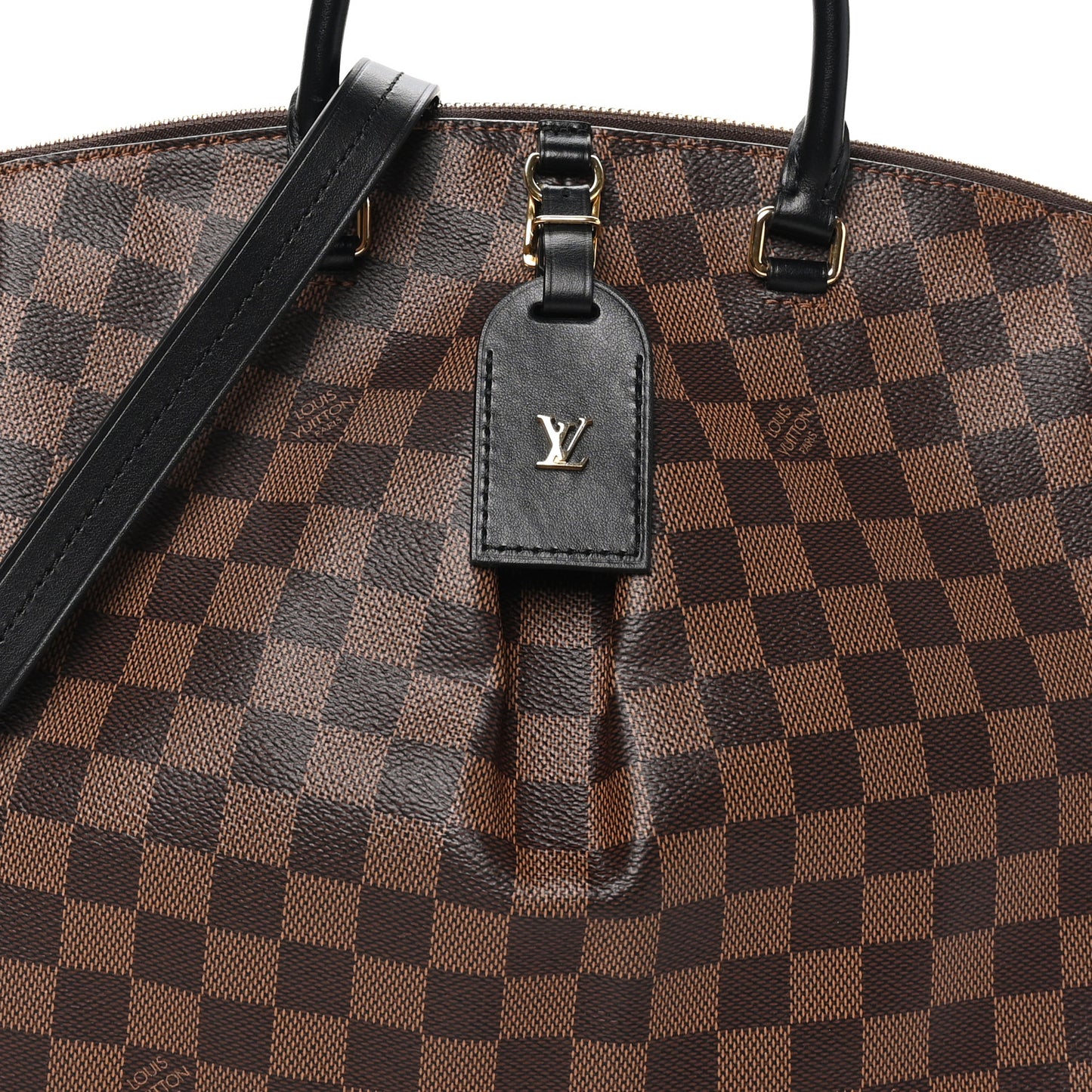 Damier Ebene Odeon Tote MM Black