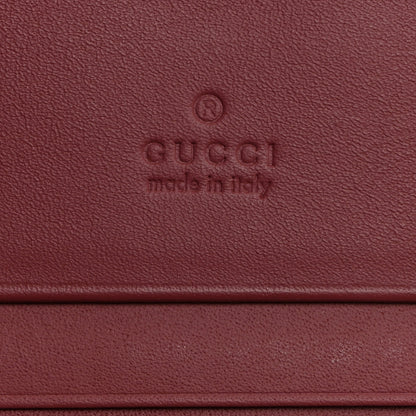 Gucci GG Supreme Monogram Blooms Card Case Beige Multicolor Dry Rose 6 of 7