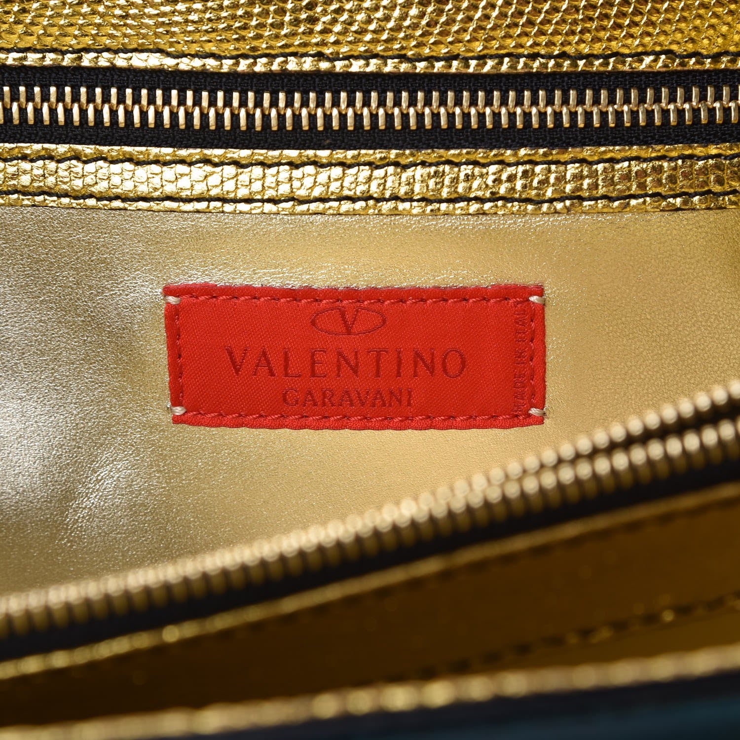 Valentino Garavani Patchwork Crocodile Dome Handbag Multicolor 6 of 10
