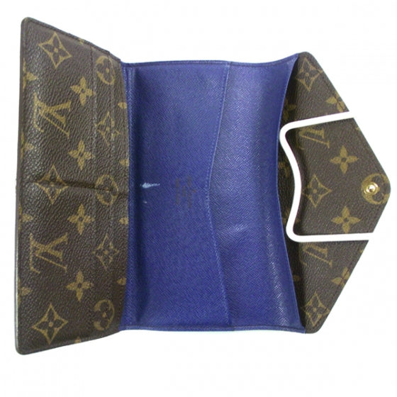 Monogram Josephine Wallet Blue