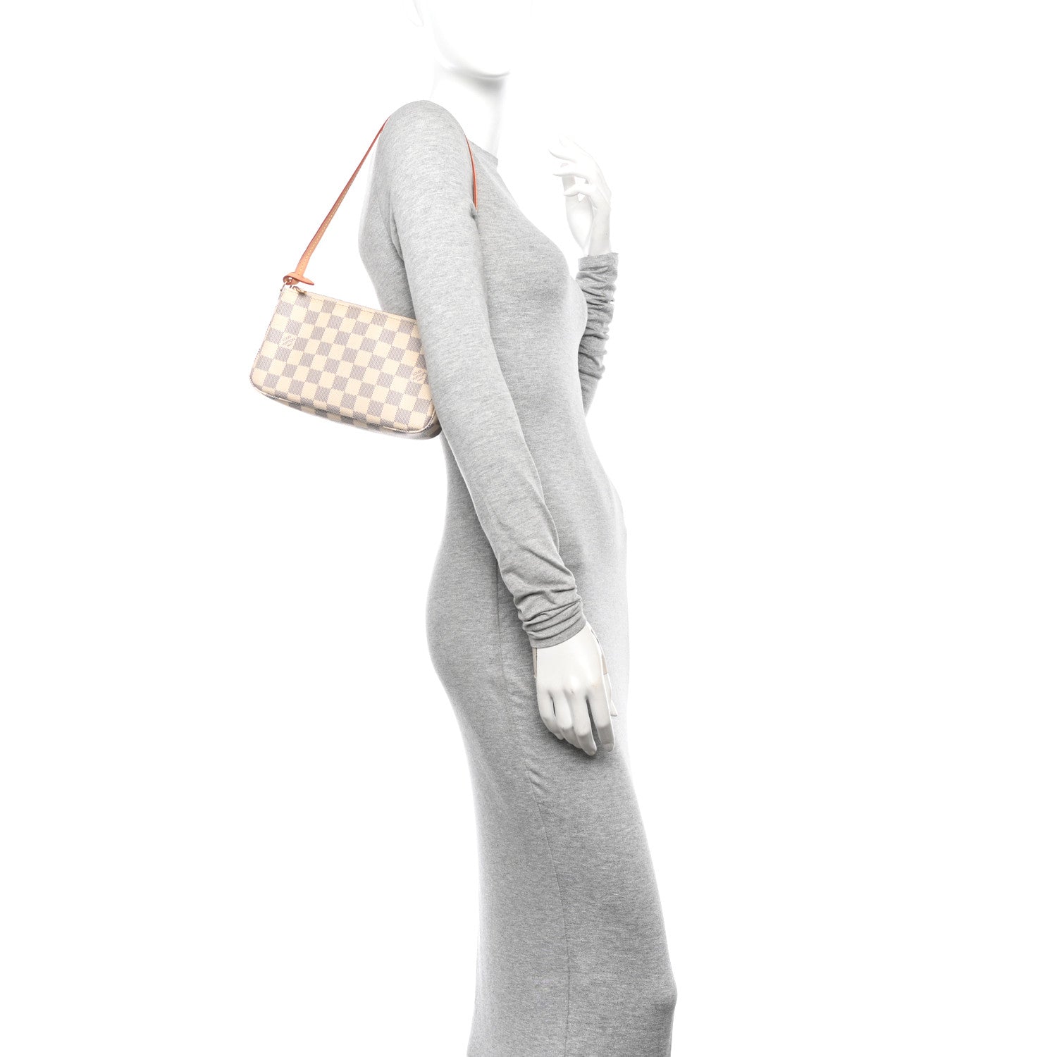 Louis Vuitton Damier Azur Pochette Accessories NM 2 of 10