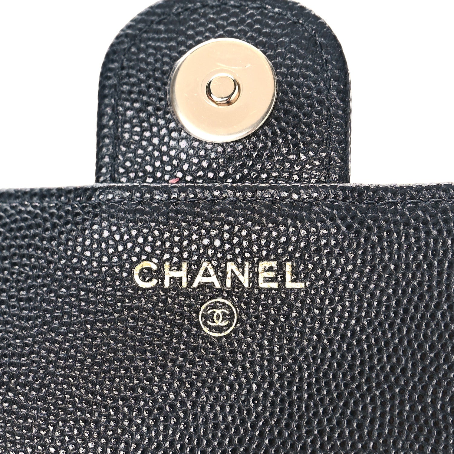 Chanel Caviar Fabric Graffiti Foldable Tote Bag With Chain Black Multicolor 9 of 15