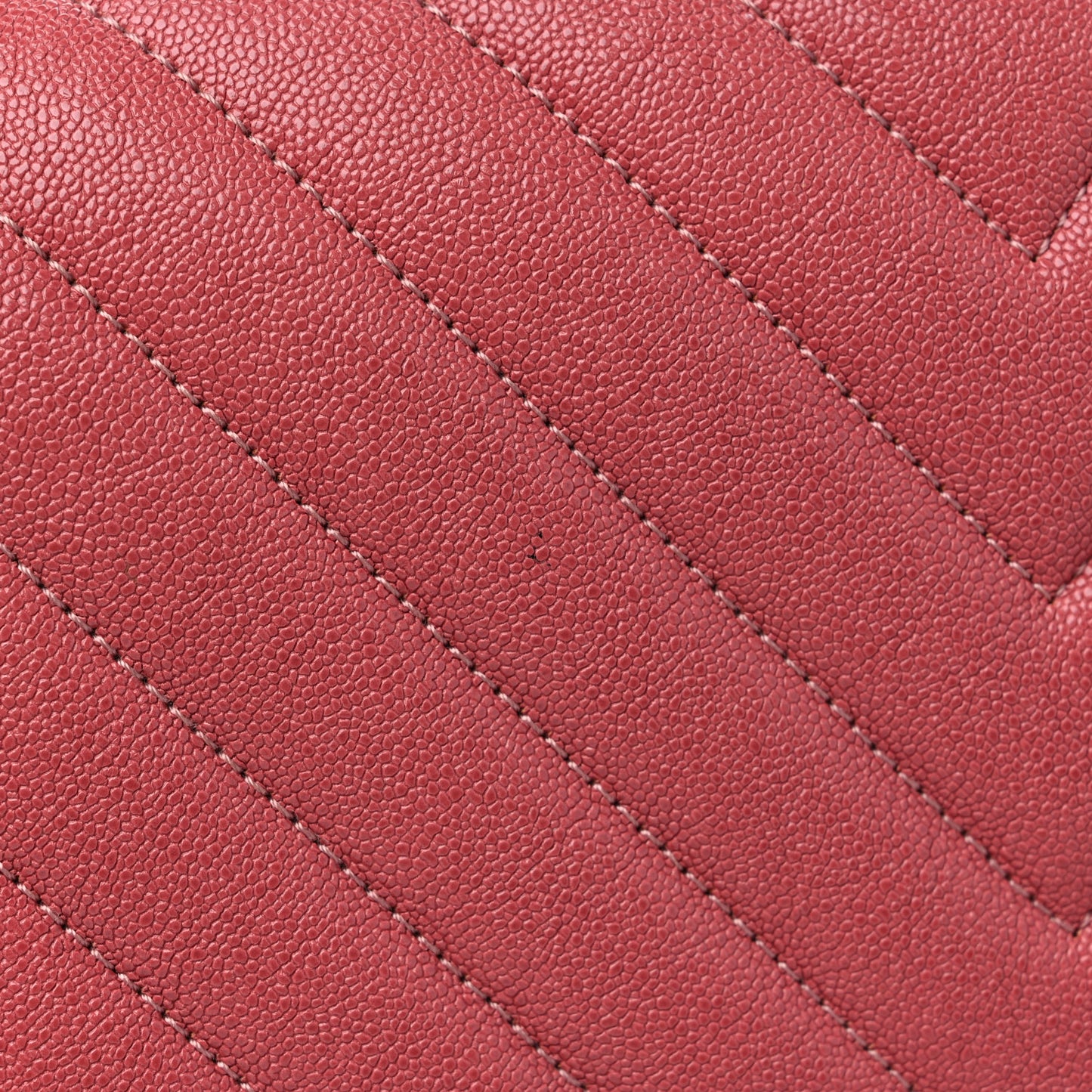 Caviar Chevron Quilted Medium Boy Flap Pink