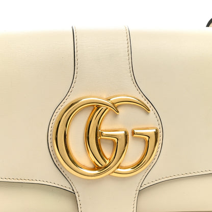 Gucci Calfskin Small Arli Flap Shoulder Bag Mystic White 8 of 12