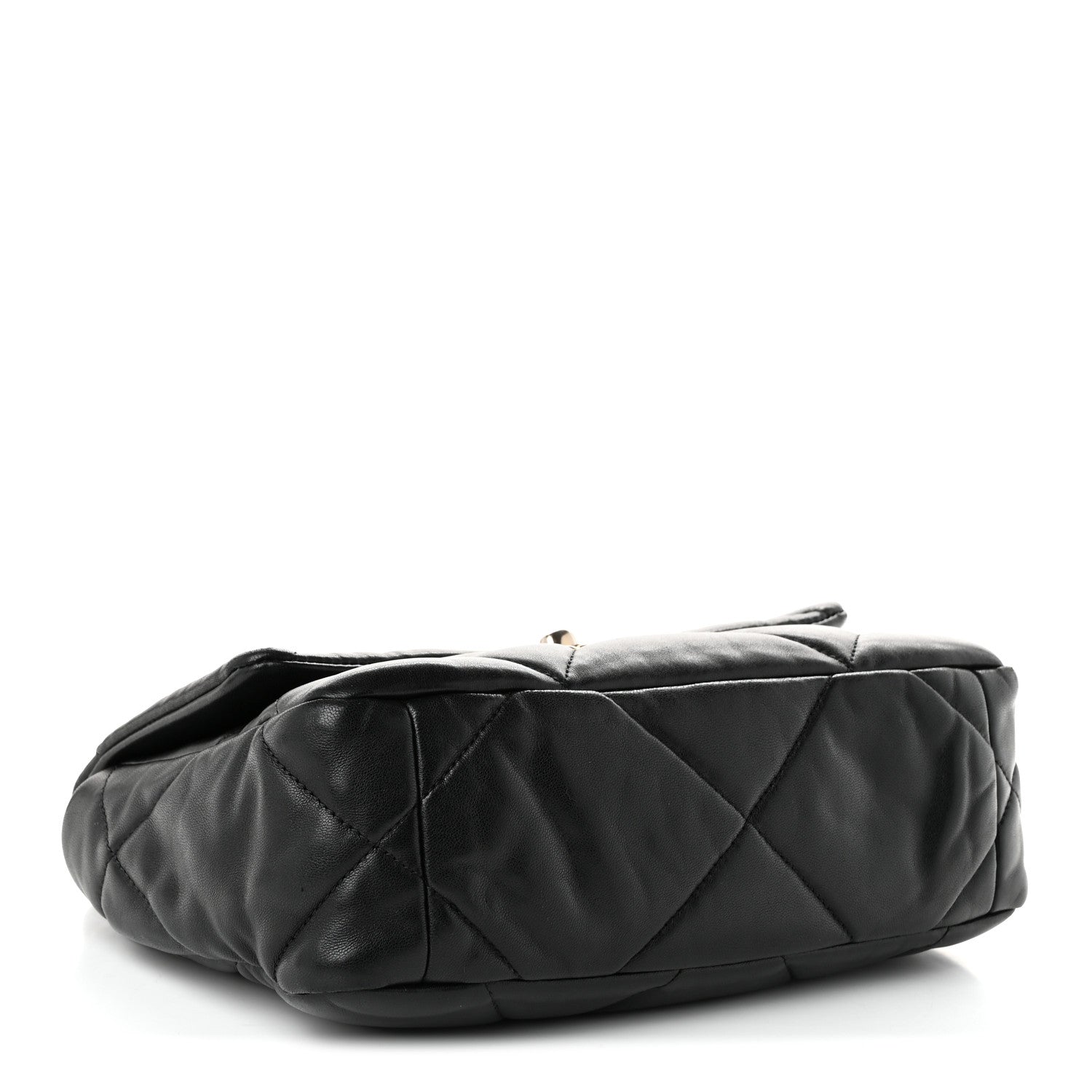 Chanel Lambskin Quilted Medium Chanel 19 Flap Black 3 of 10