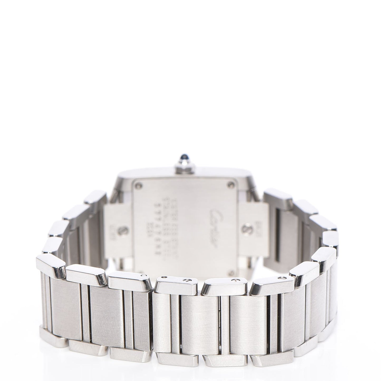 Stainless Steel 20mm Tank Francaise Quartz Watch