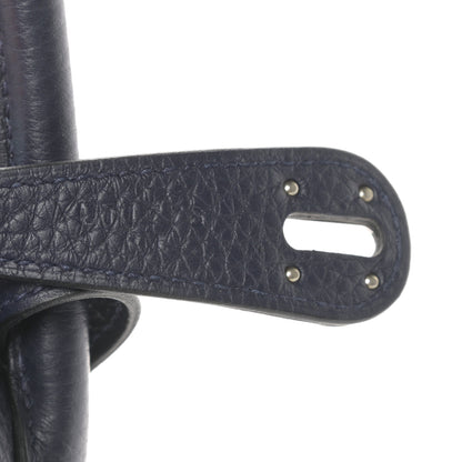 Hermes Taurillon Clemence Lindy 26 Bleu Nuit 7 of 13