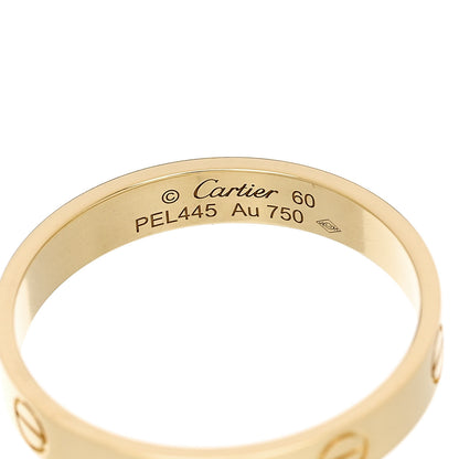Cartier 18K Yellow Gold 3.5mm LOVE Wedding Band Ring 60 9.25 4 of 4