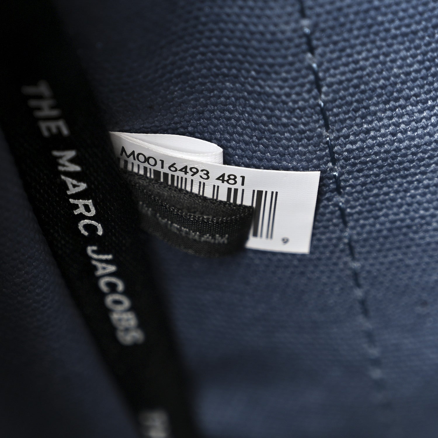 Marc Jacobs Cotton Canvas Small The Traveler Tote Bag Blue 6 of 10